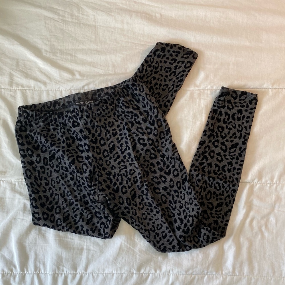 See You Monday - Cheetah Print Leggings